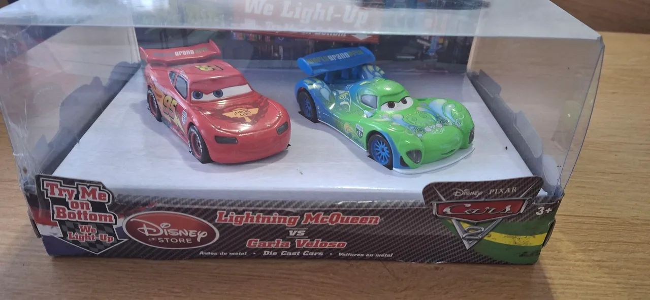 Mc queen e Carla Veloso  cars original disney store  - Foto 3