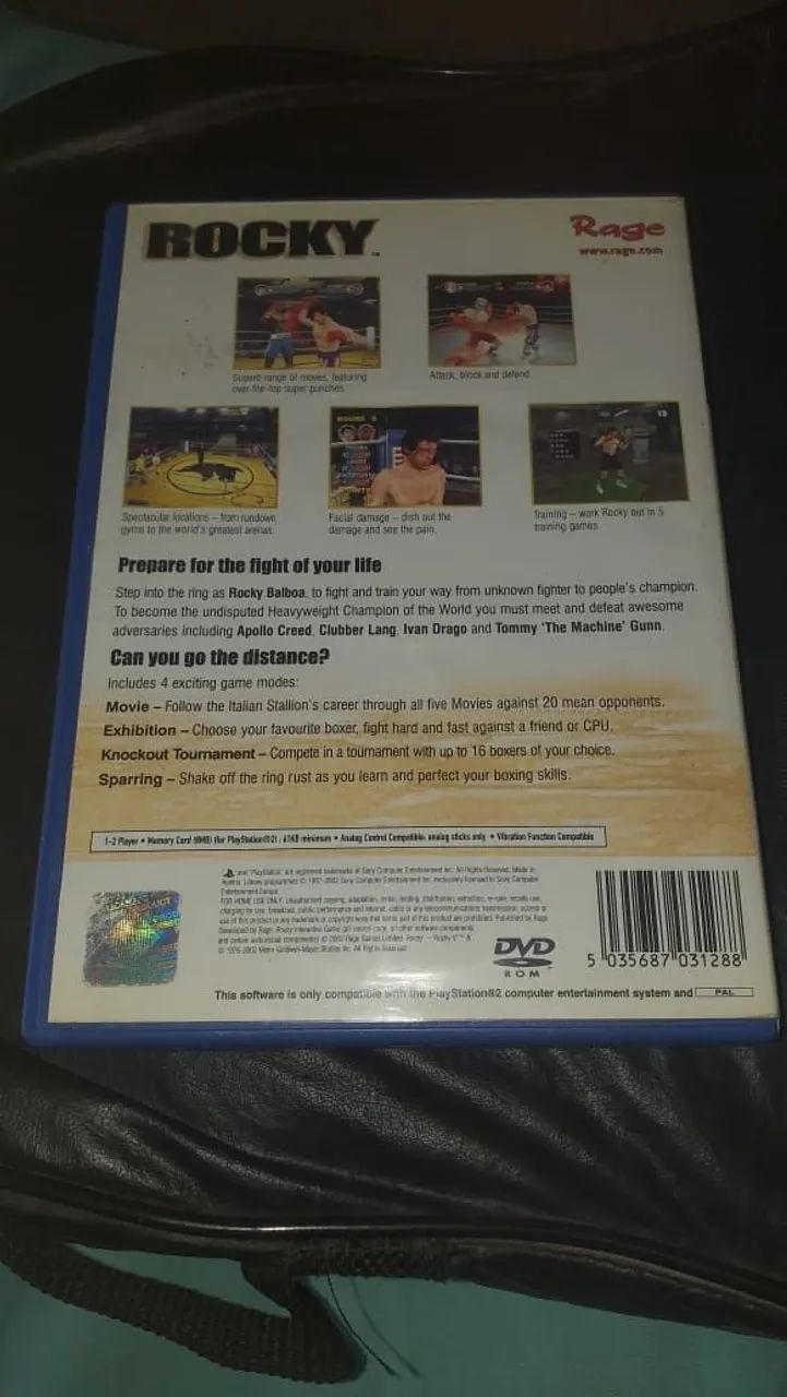 Rocky Balboa - PS2 - Original  - Foto 2