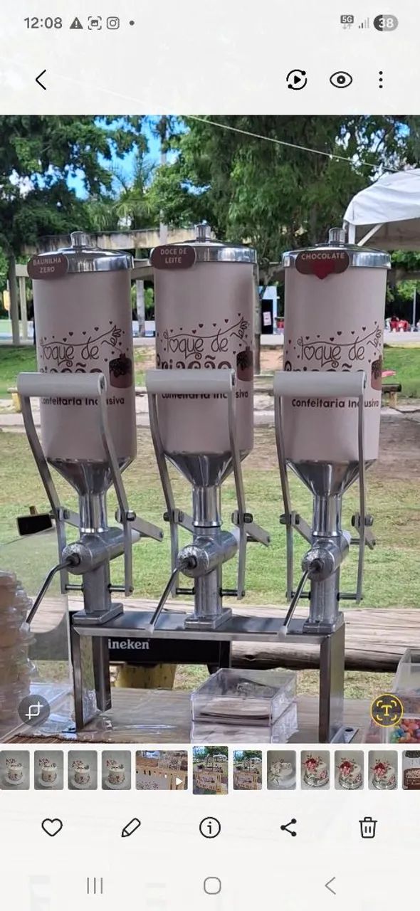 Injetores para churros