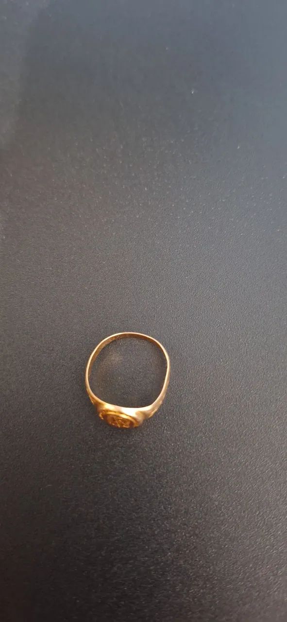anel ouro 18k 750 - Foto 2