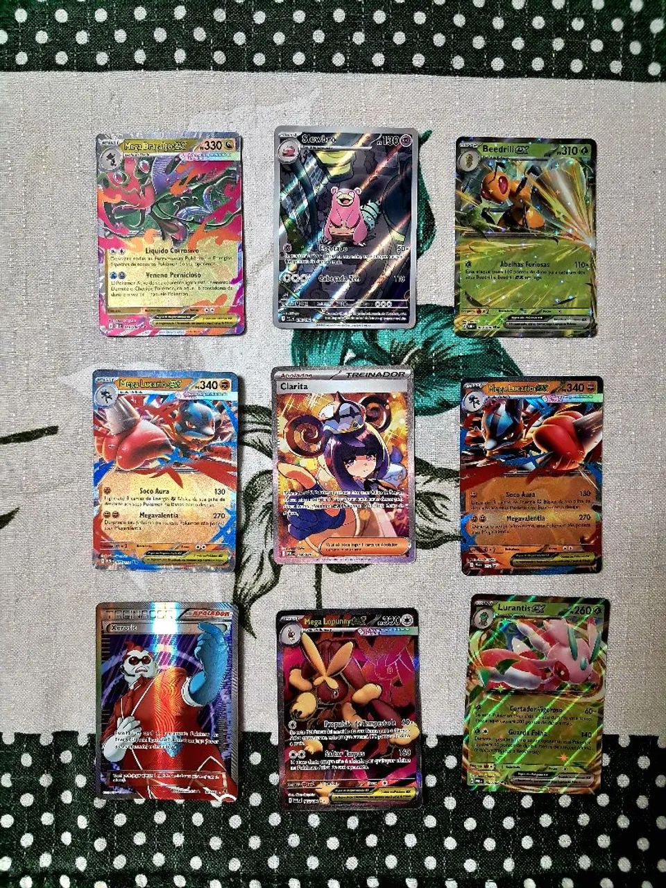 Lote Cartas Pokémon Originais COPAG