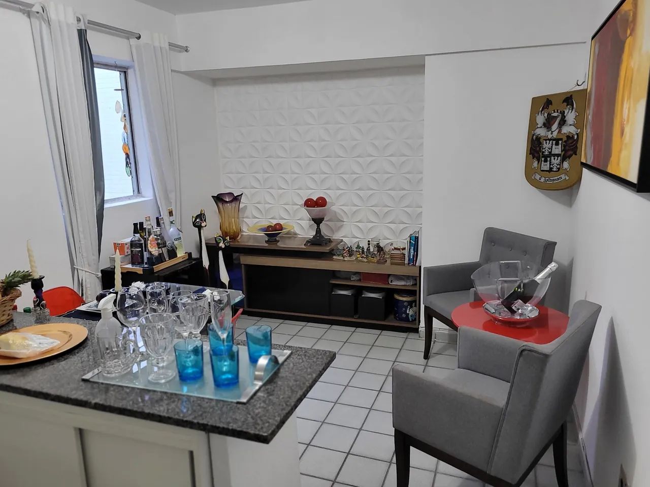 Alugo mobiliado/decorado