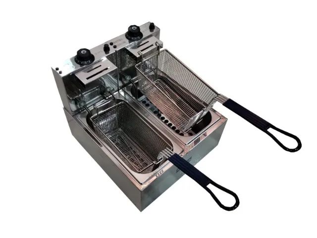 Fritadeira Elétrica Metvisa 3L Duplo 220v - Foto 2