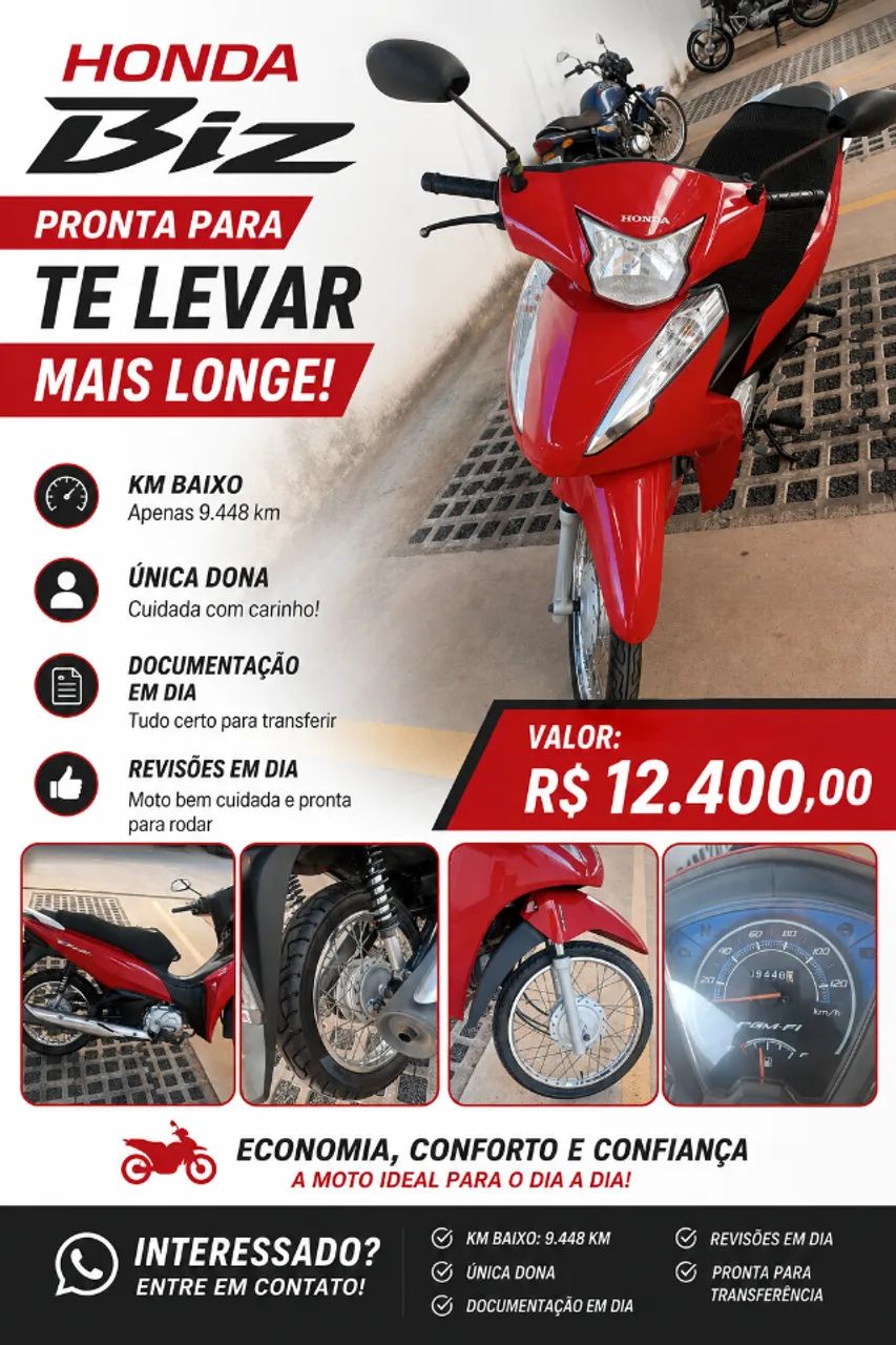 Excelente moto Km baixo  - Foto 4