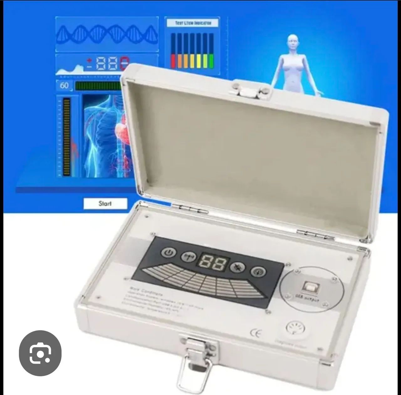 Equipamento de ressonância magnética Quântica 