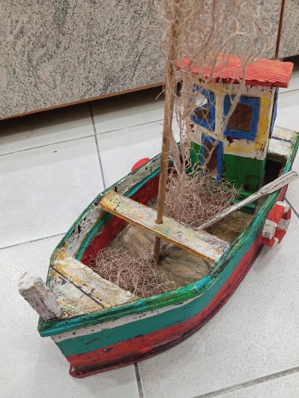 Barco em madeira (replica) - Foto 4