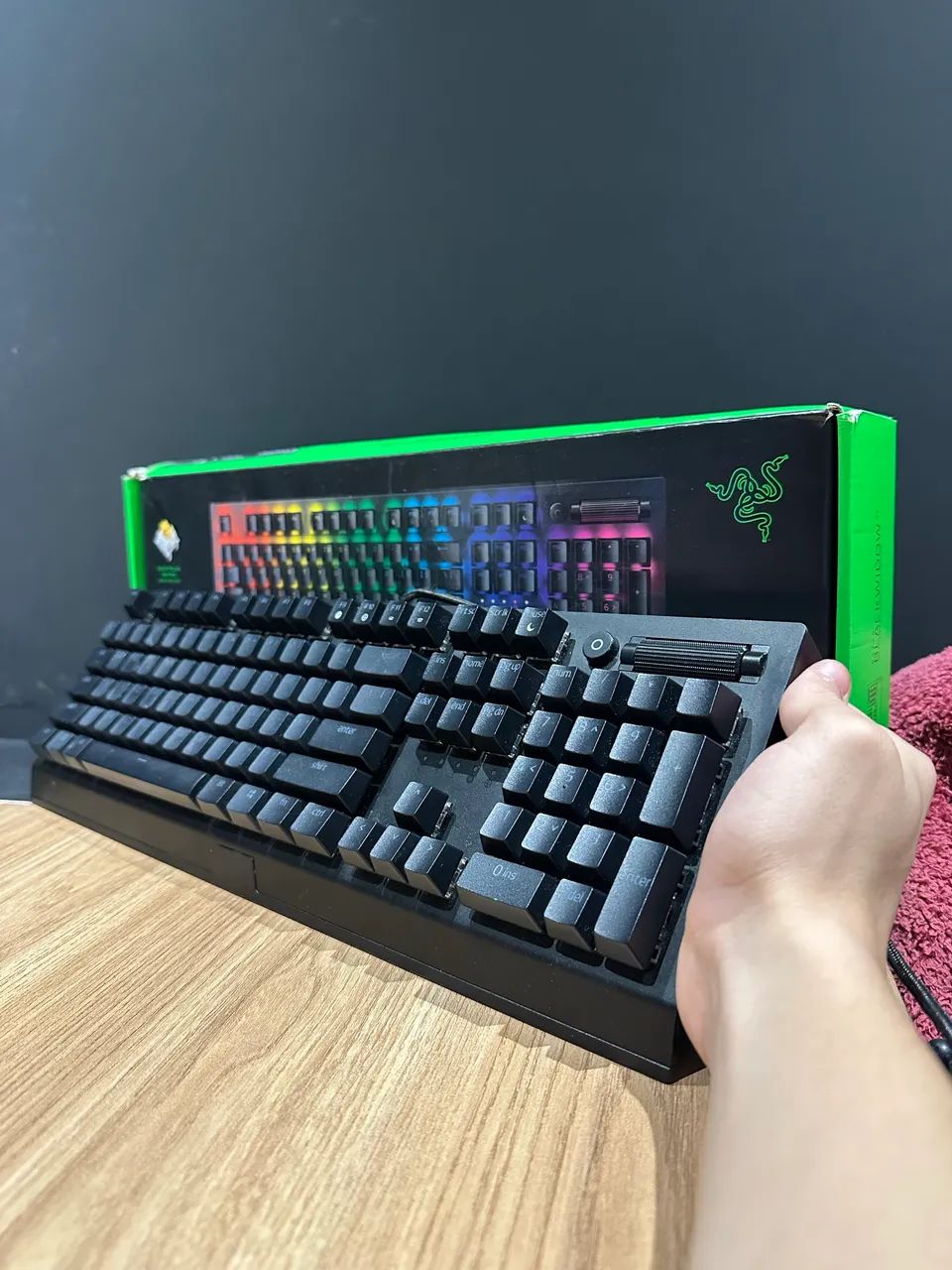 Teclado Gamer Mecânico Razer Blackwidow V3 Óptico Switch Yellow