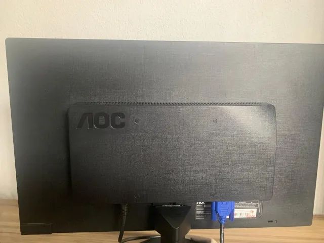 Monitor AOC LED 18,5? e970Swnl + Cabo VGA - Ótimo Estado - Foto 2