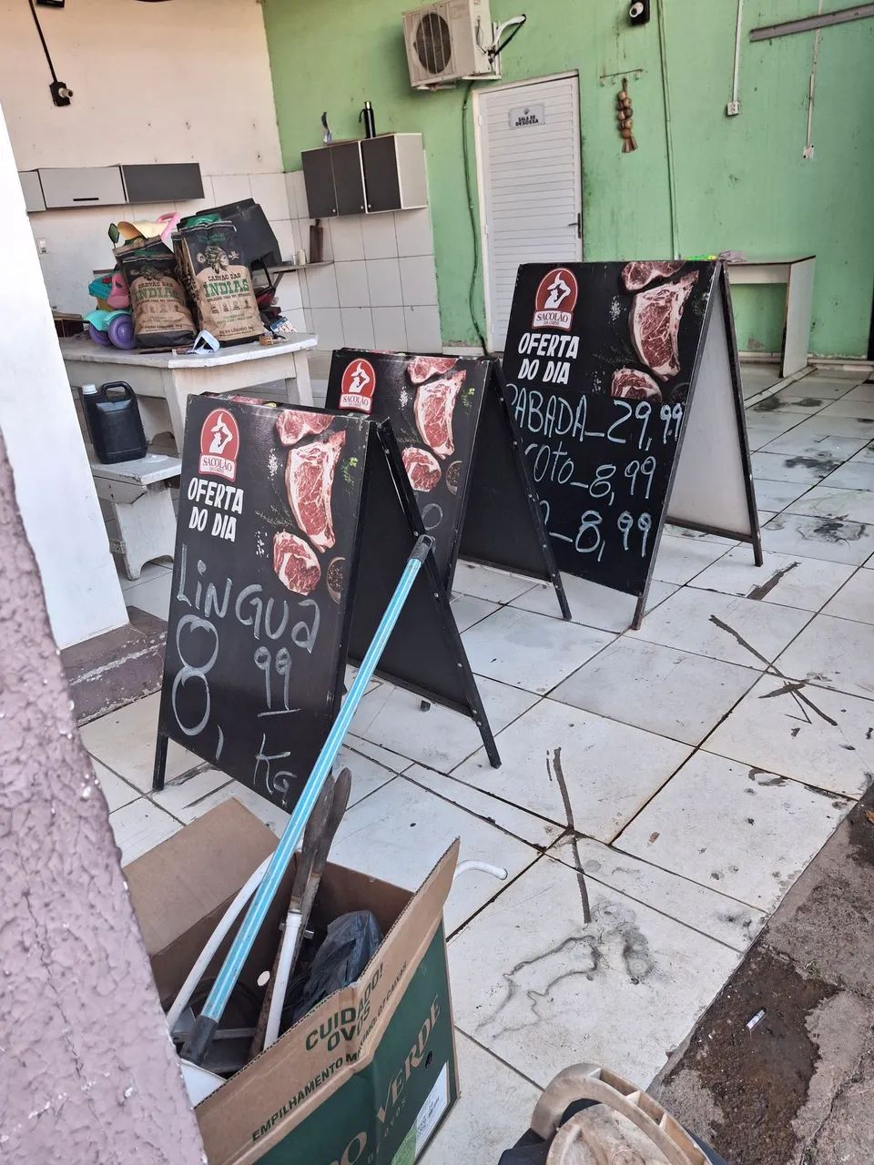 Placas cavaletes