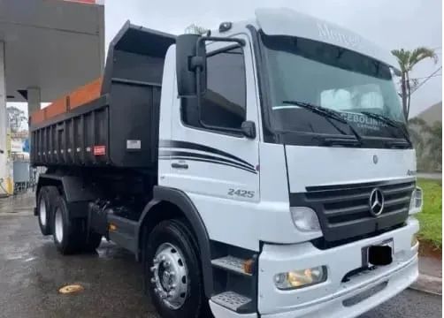 MB atego 2425 2010 caçamba - Foto 4