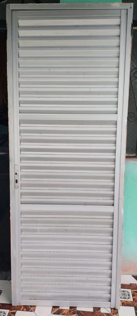 Porta de aluminio 