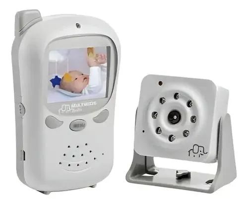 Babá Eletrônica Digital Com Câmera E Tela Multikids Cor Branca - Foto 3