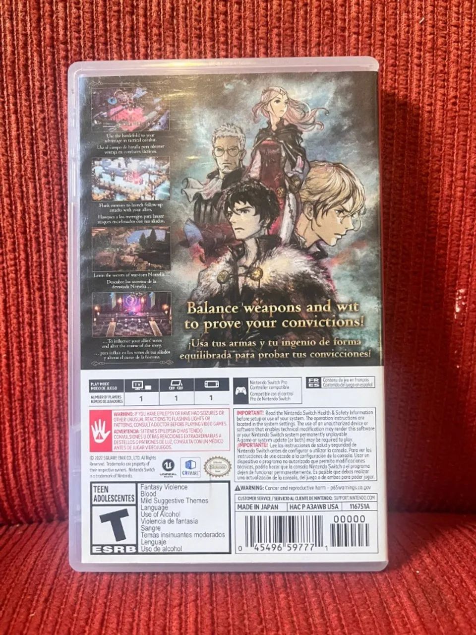 Triangle Strategy Nintendo Switch - Foto 5