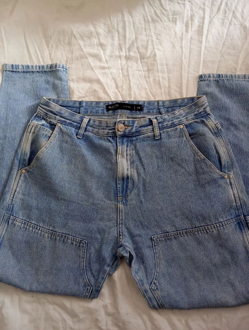 Calça jeans masculina tamanho 44