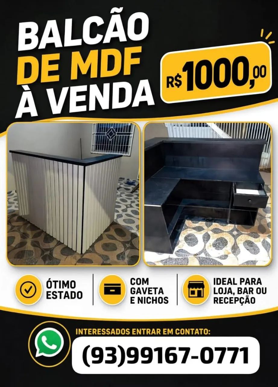 Balcão em MDF