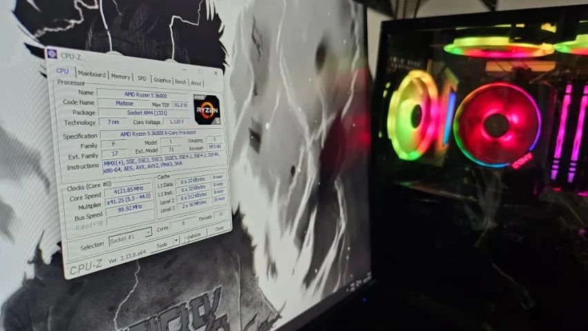 Ryzen 5 3600X (perfeito funcionamento) - Foto 5