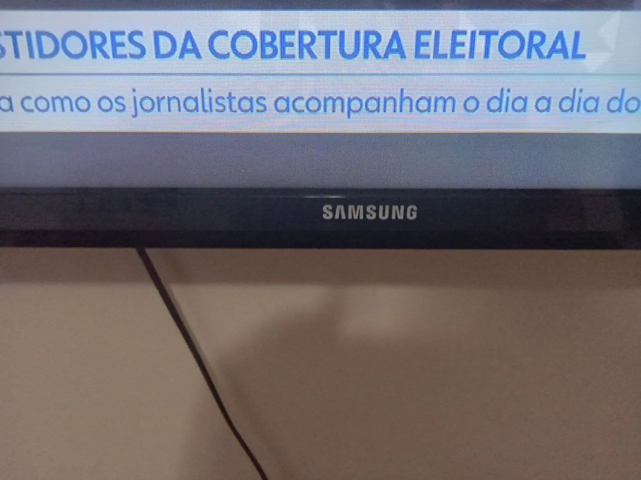 Vendo televisão samsung