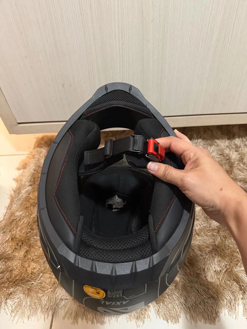 Capacete Norisk tamanho 58 - Foto 5