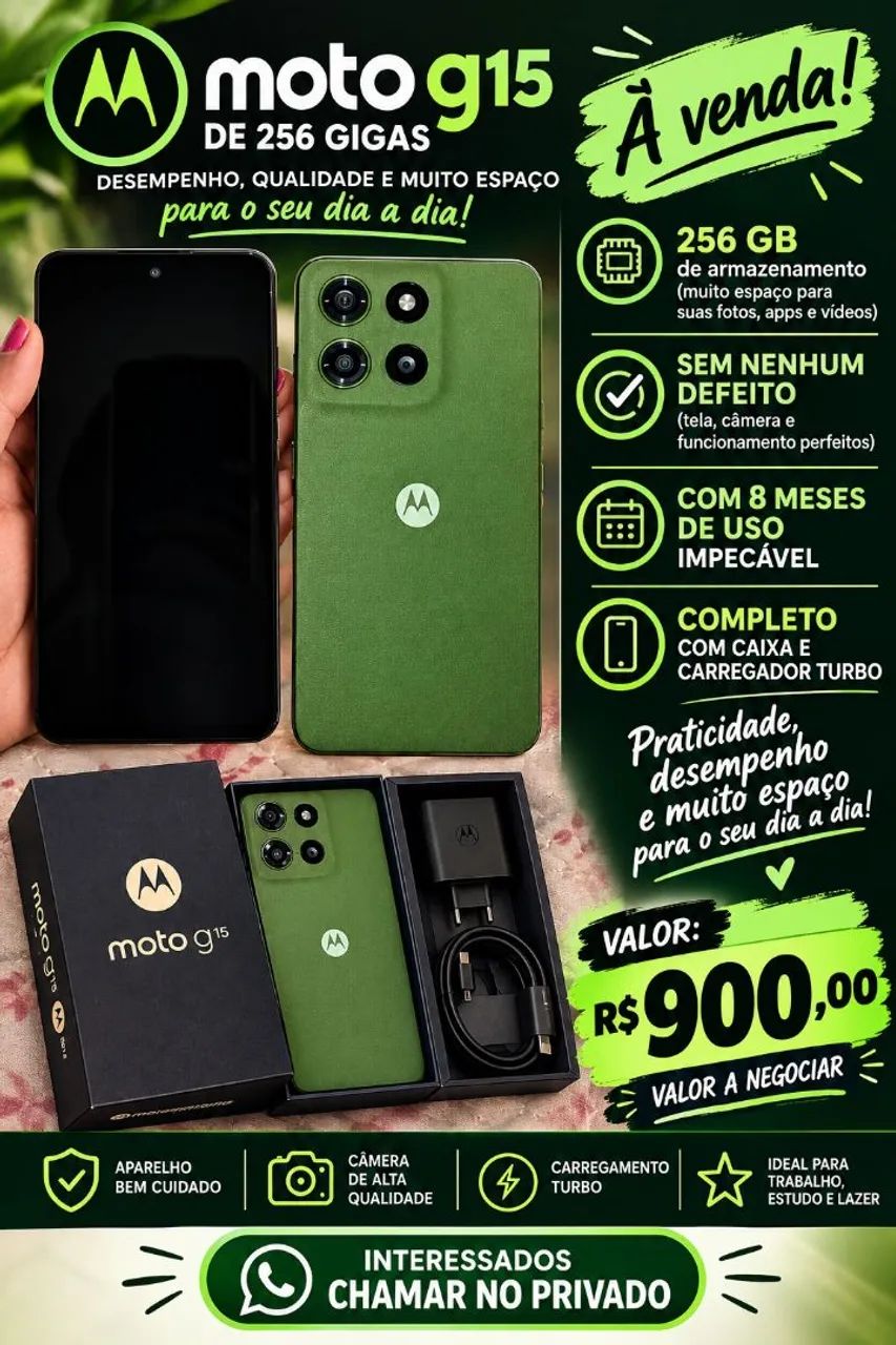 Celular Moto G15