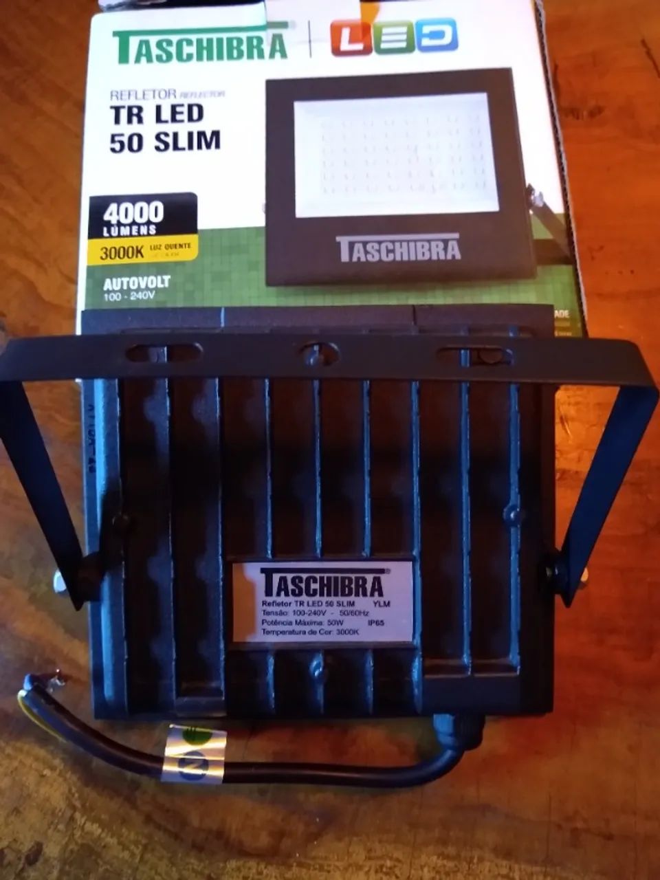 Refletor led 50w Taschibra 4000 lumens - Foto 2