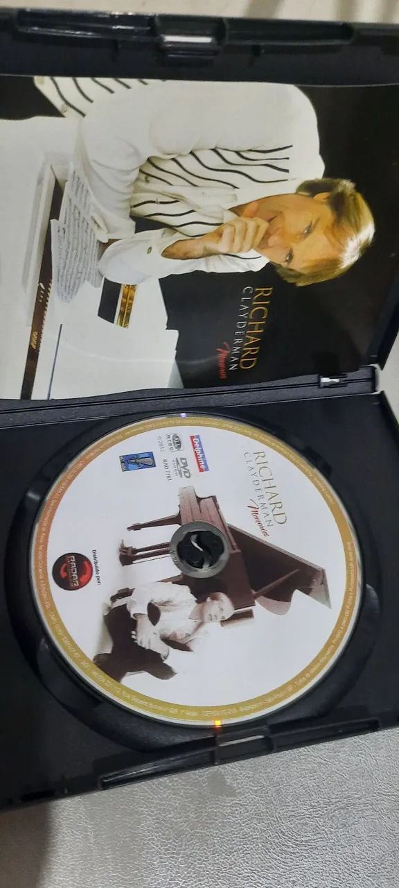 DVD RICHARD CLAYDERMAN ORIGINAL  - Foto 3