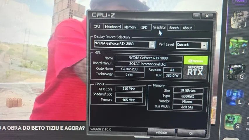 RTX 3080 Zotac GAMING 10 GB - Foto 2