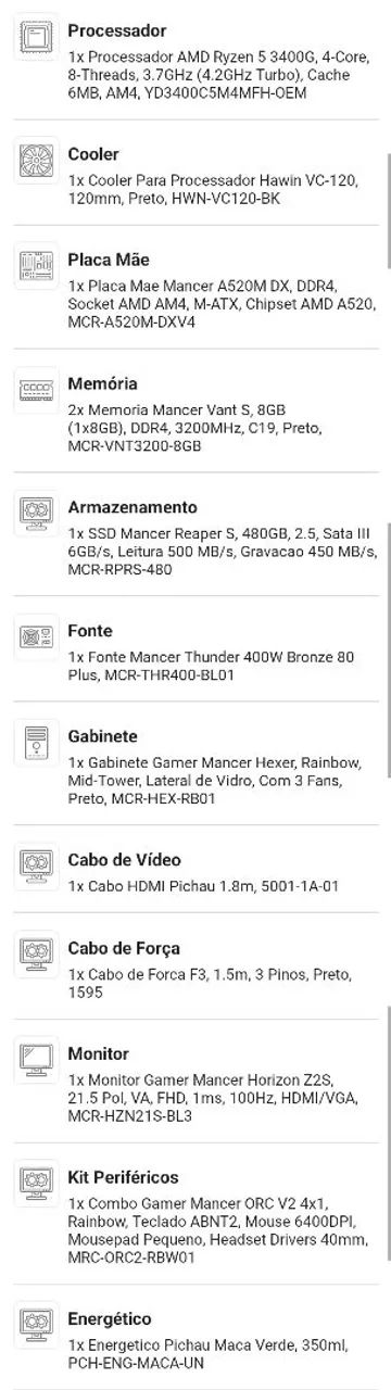 Pc gamer pichau - Foto 2