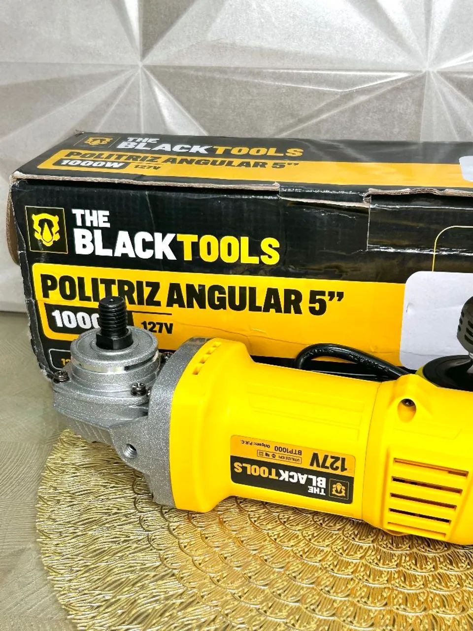Politriz Angular The Black Tools 1000W - Foto 3
