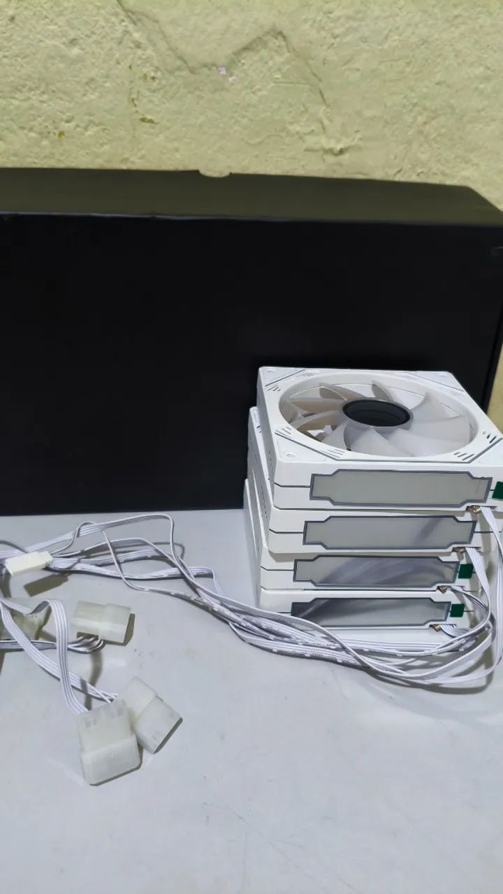 Kit de 4 Fans Hayom ARGB - Foto 2