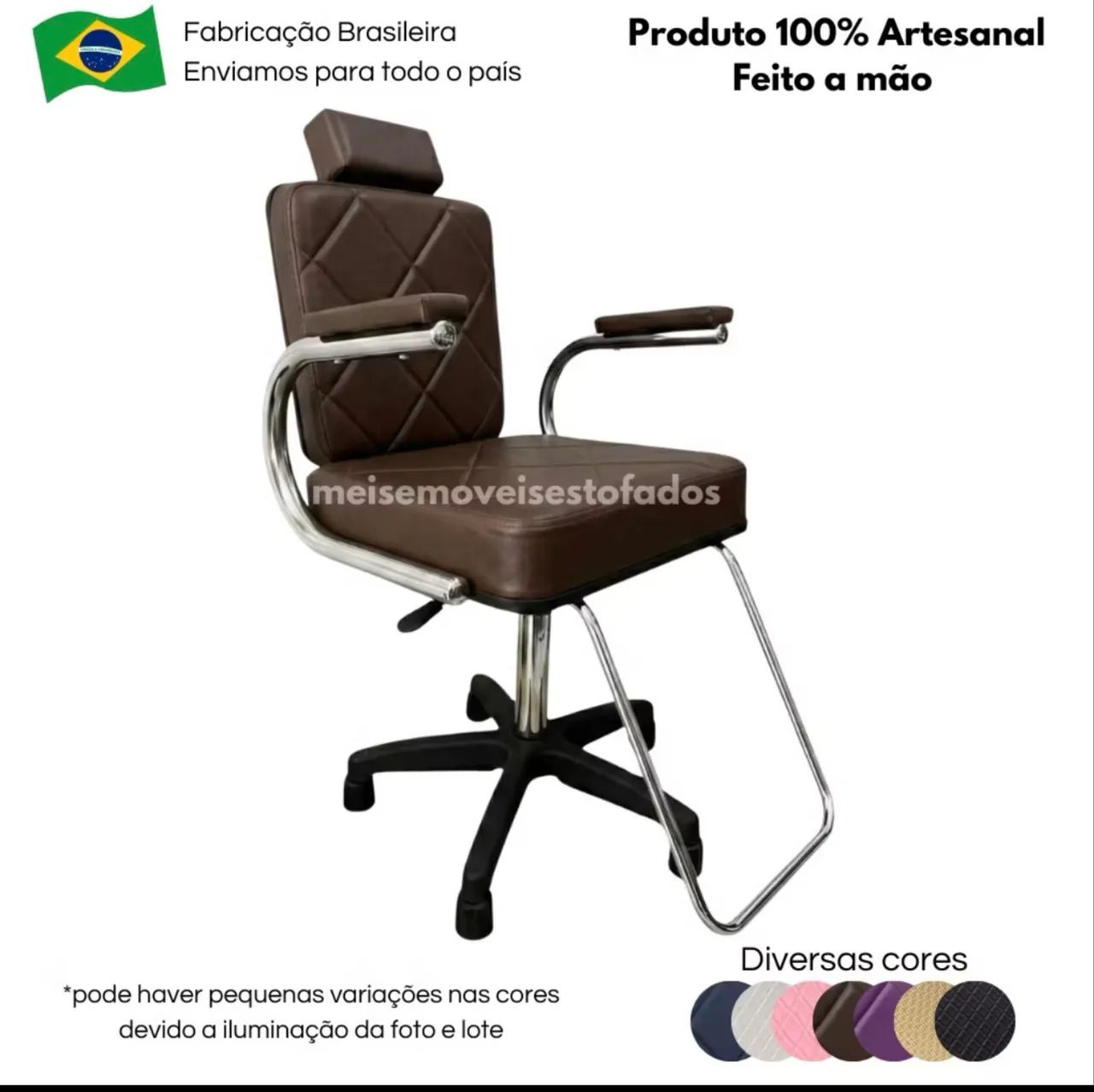 Kit cadeira de cabeleireiro e lavatório portátil  - Foto 3