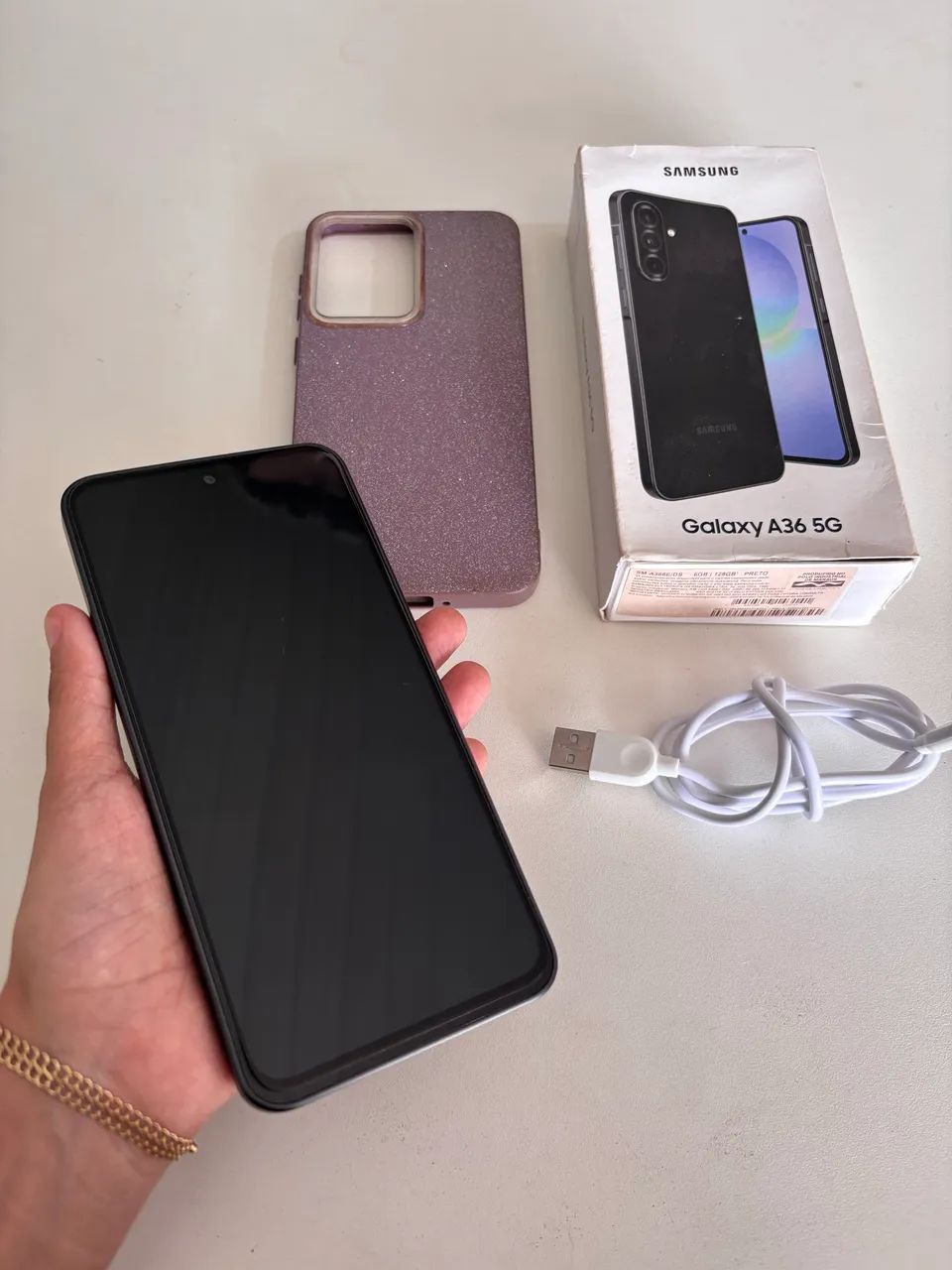 Celular Samsung Galaxy A36 5G - 128 gb (na caixa). - Foto 2