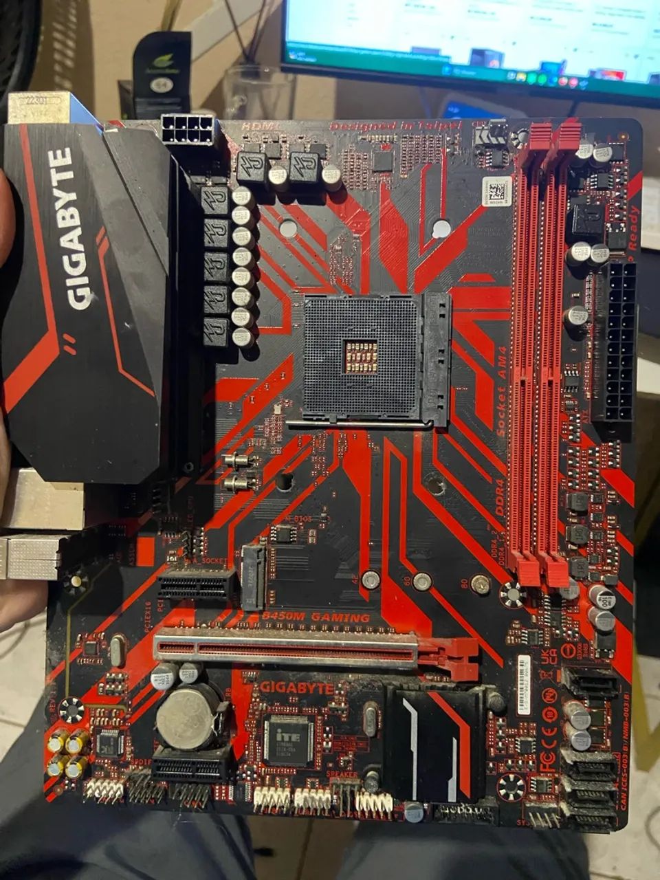 PLACA-MÃE B450M GAMING