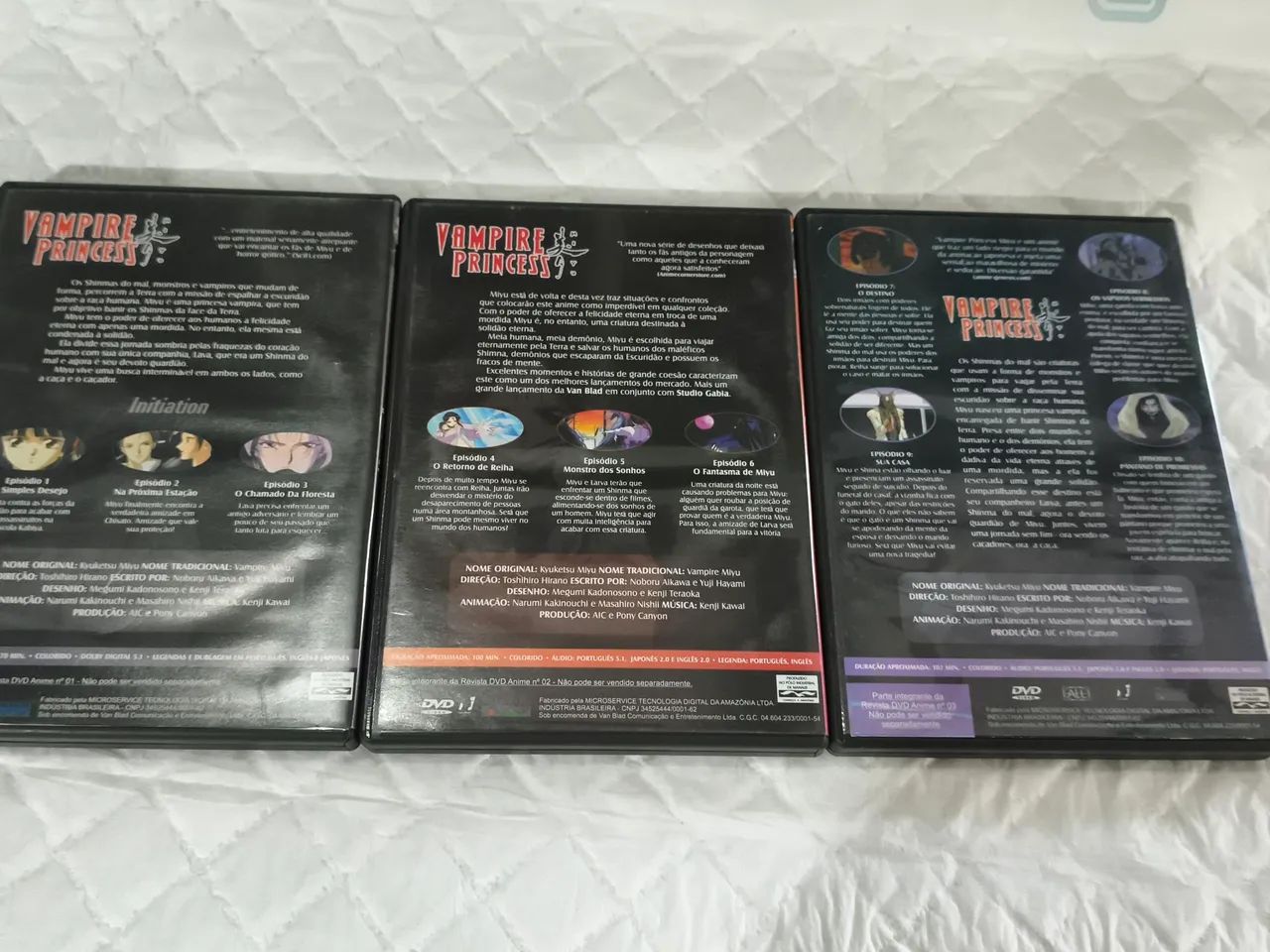 DVD Anime Vampire Princess 3 volumes  - Foto 5
