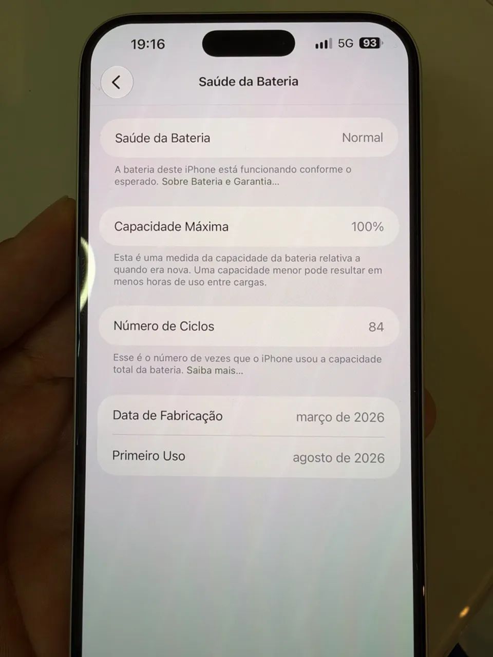 ? IPHONE 17 PRO MAX - SILVER (PRATA) - Foto 5
