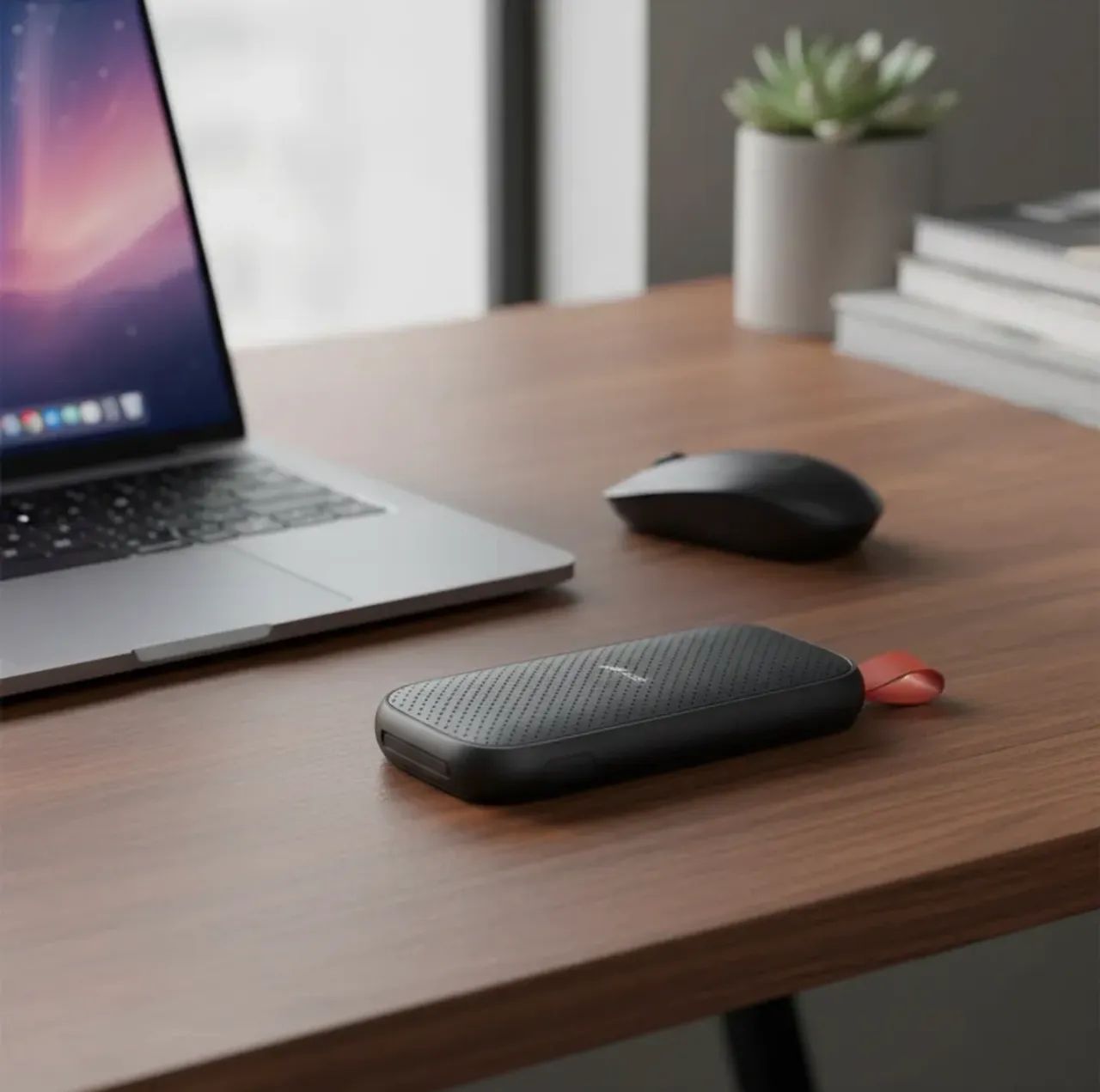 Ssd Externo Sandisk Portátil 2tb Usb 3.2 Compativel Com Pc Mac Celular Windows E Consoles - Foto 3