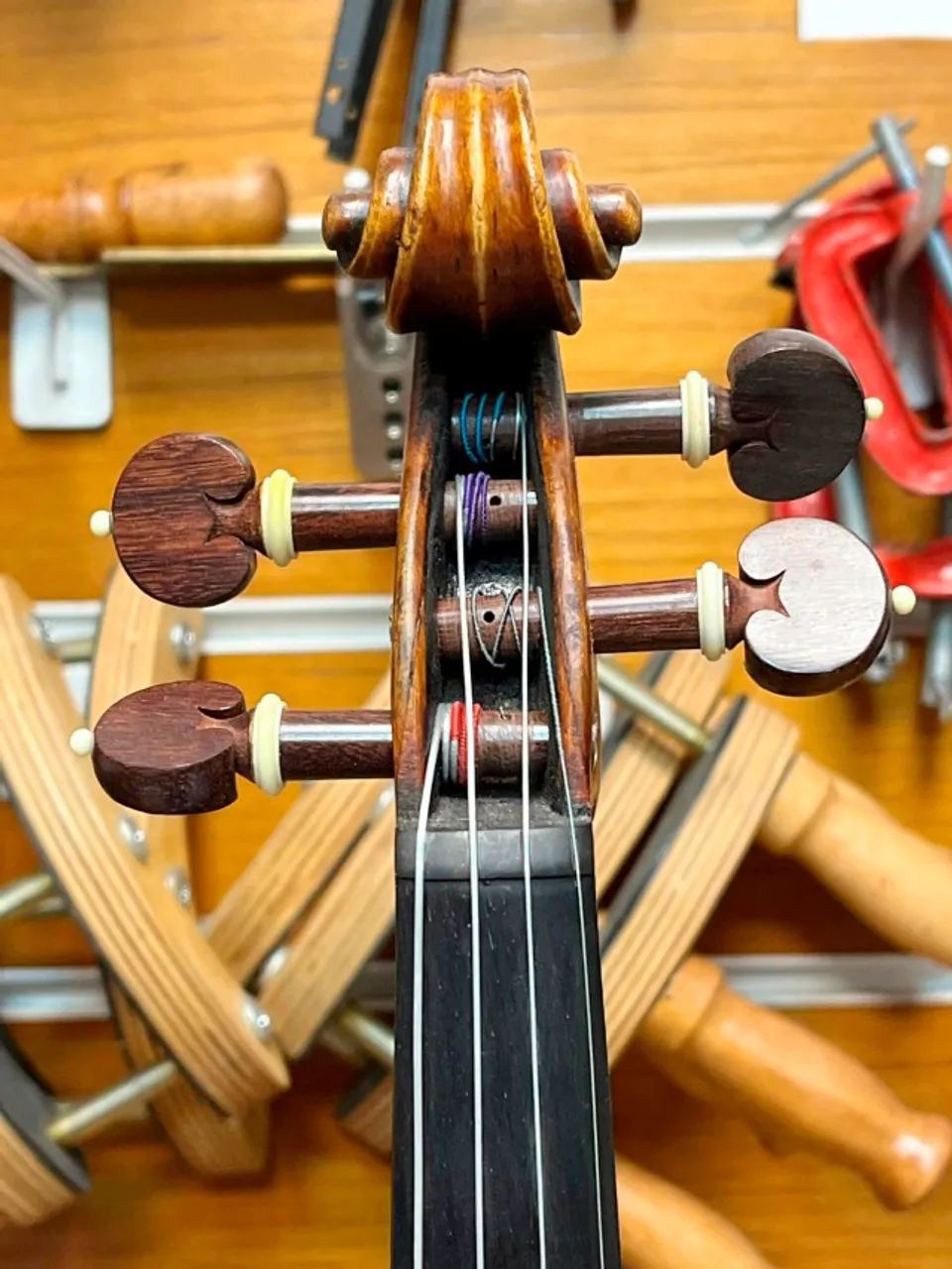 VIOLINO ANTIGO, SÉC. 19, MODELO AMATI - Foto 4