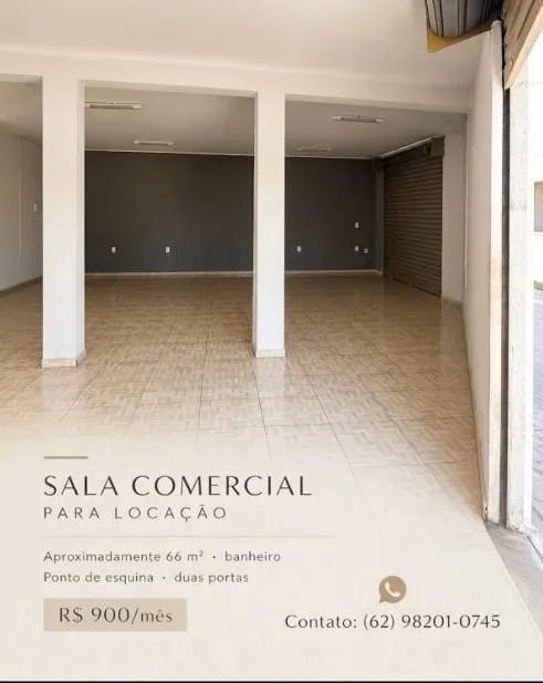 SALA COMERCIAL PARA LOCAÇÃO 