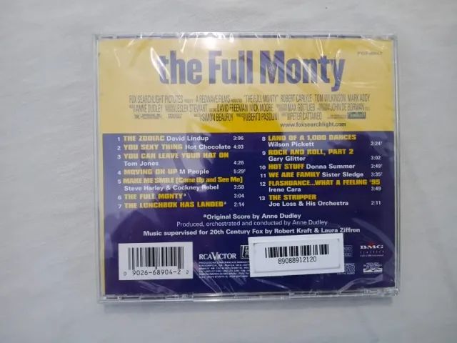 Cd - The Full Monty Ou Tudo Ou Nada - Trilha Do Filme Lacrado - Foto 2