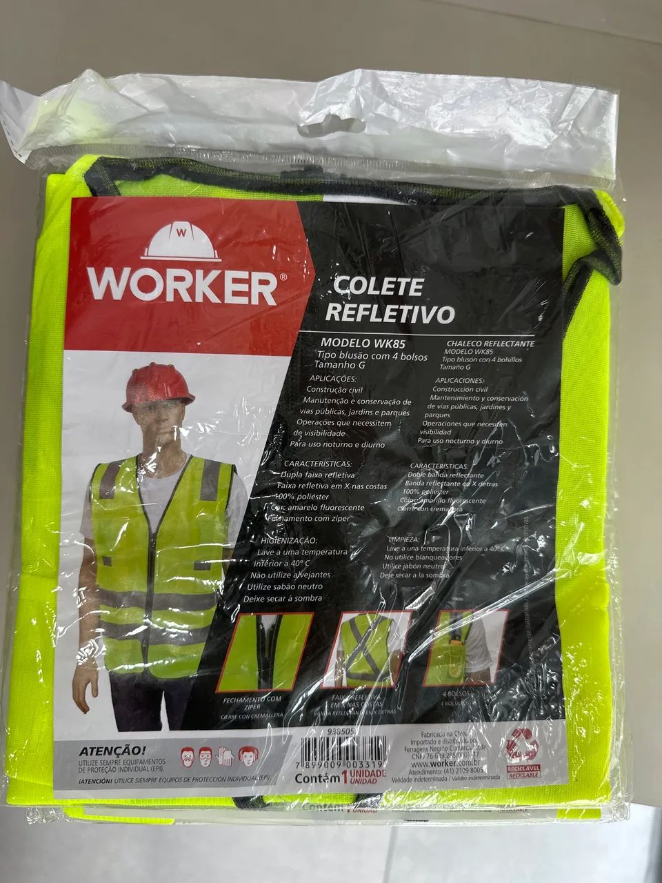Colete refletivo -  - Foto 2
