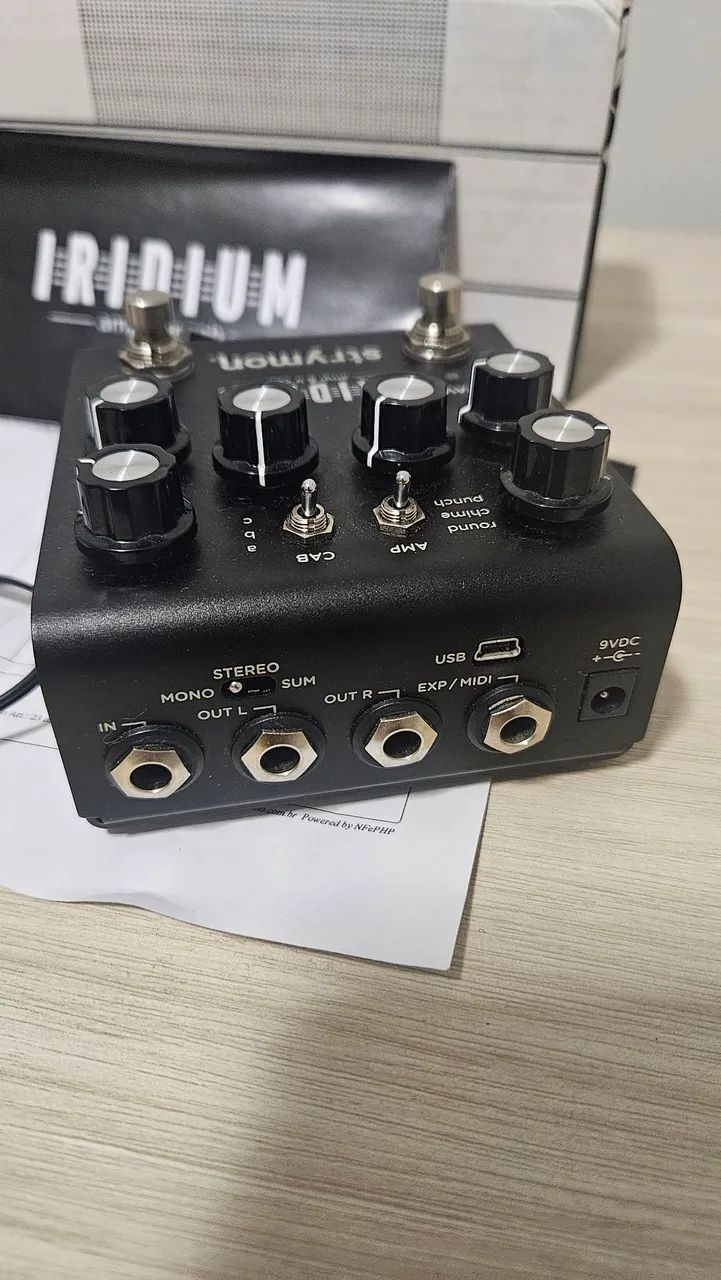 Pedal Strymon Iridium Zerado - Instrumentos musicais - Renascença