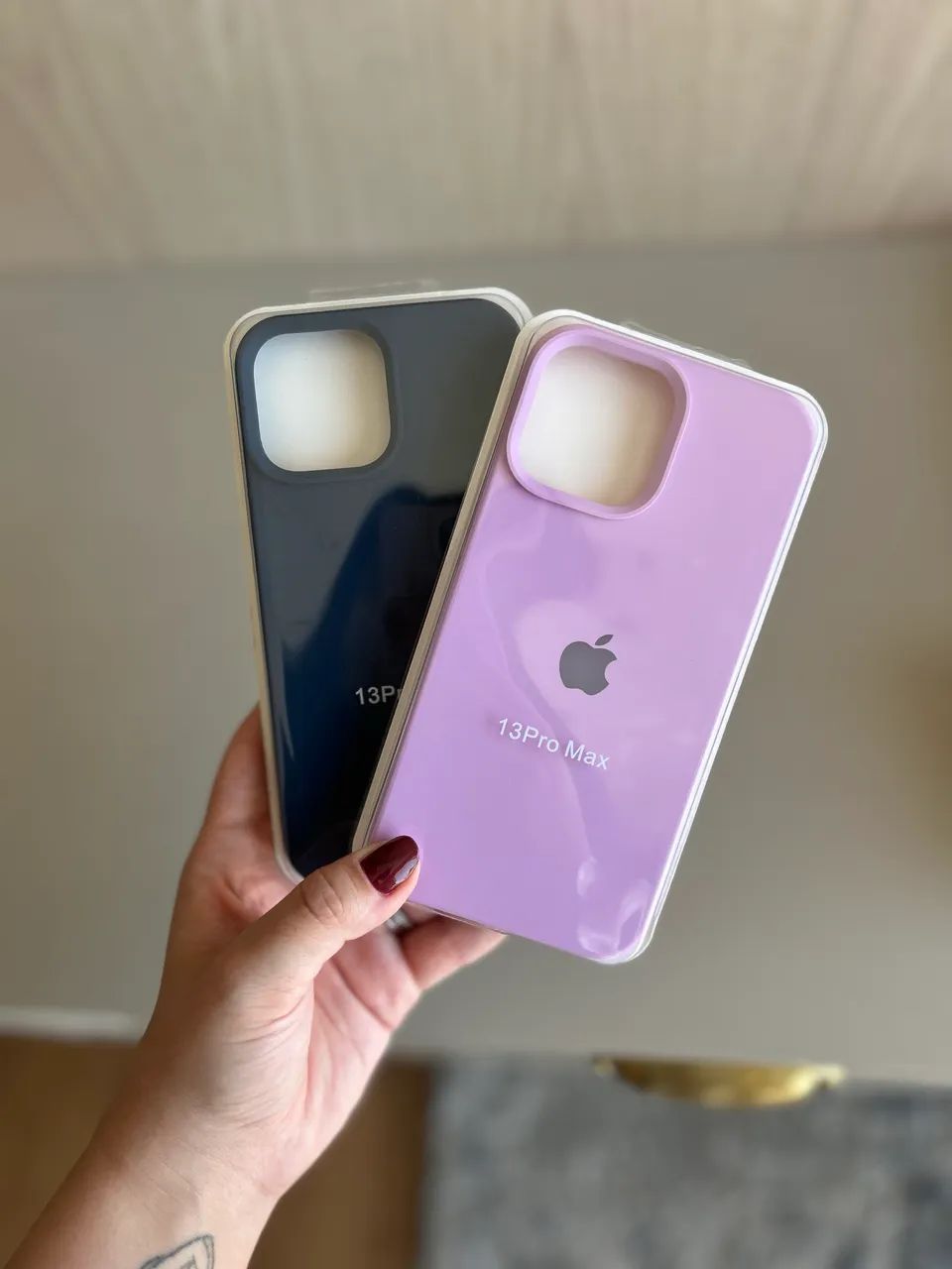 Capinha Silicone Aveludada iPhones  - Foto 4