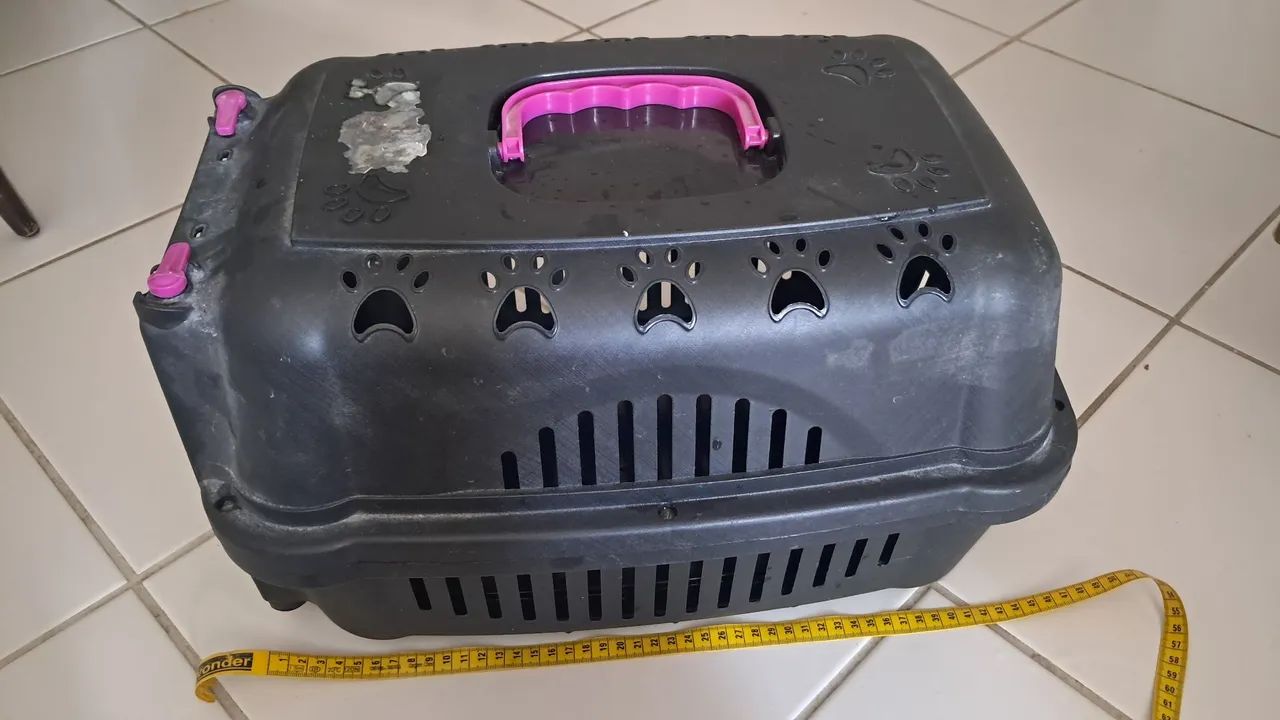 Caixa Transportadora Cães e Gatos - Foto 2