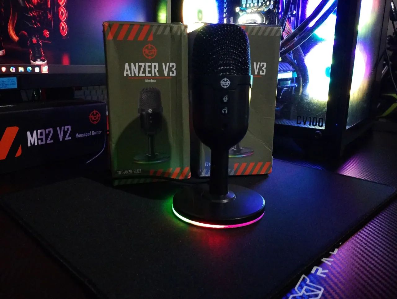 Microfone TGT Anzer v3 novo 