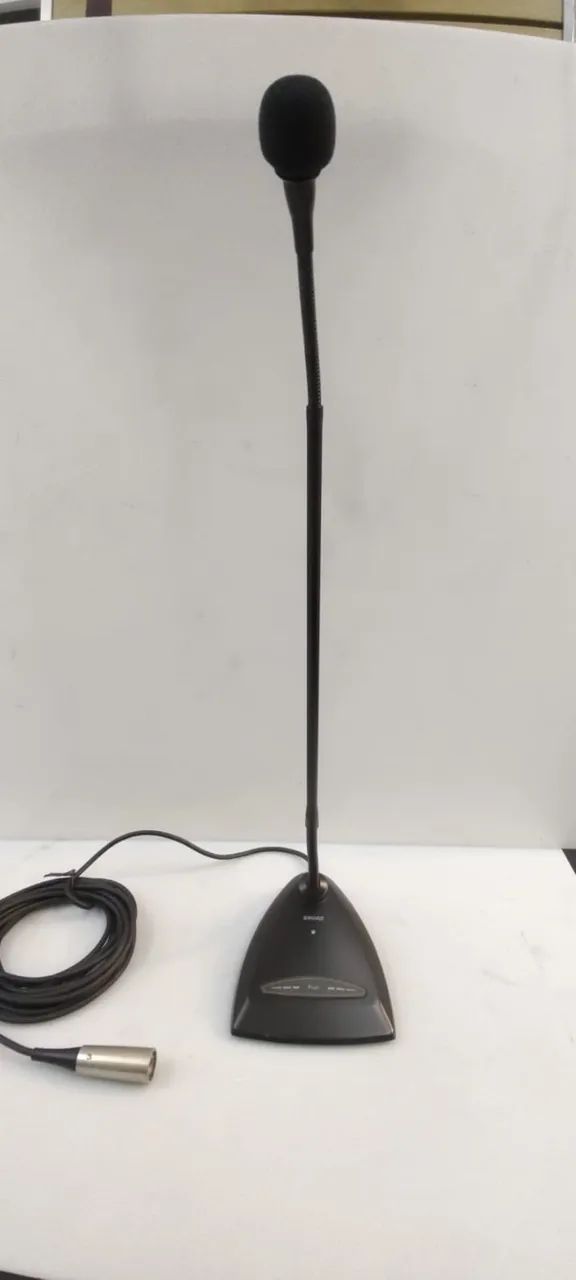 MICROFONE GOOSENECK SHURE MX418 DN POUCO -USO  - Foto 5