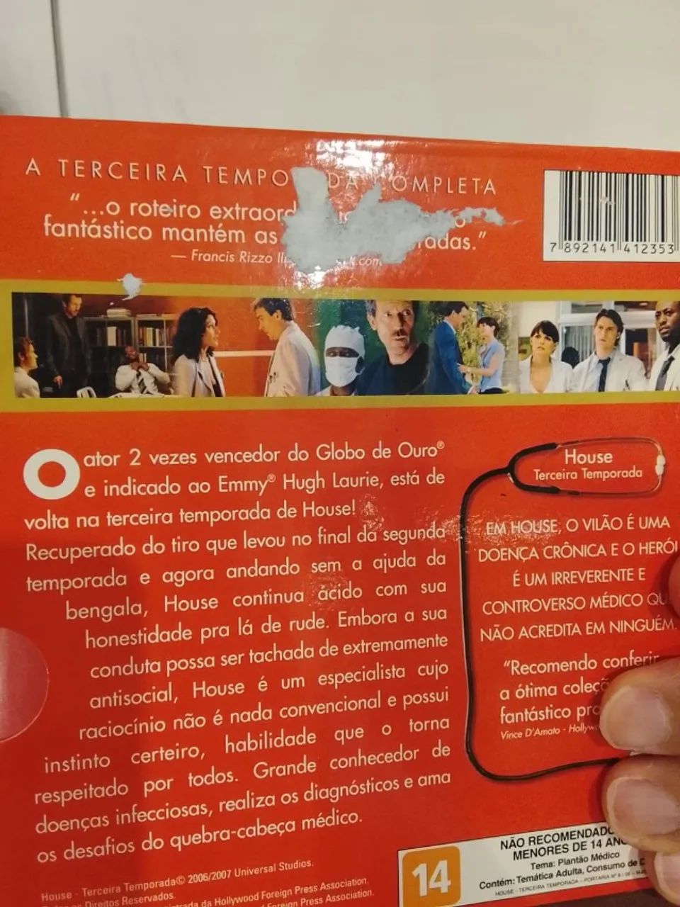 Caixa DVD - House (Terceira Temporada)  - Foto 4