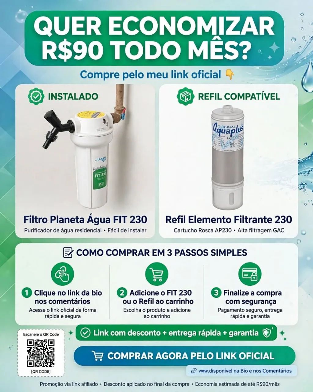 Filtro,bebedouro natural - Foto 2