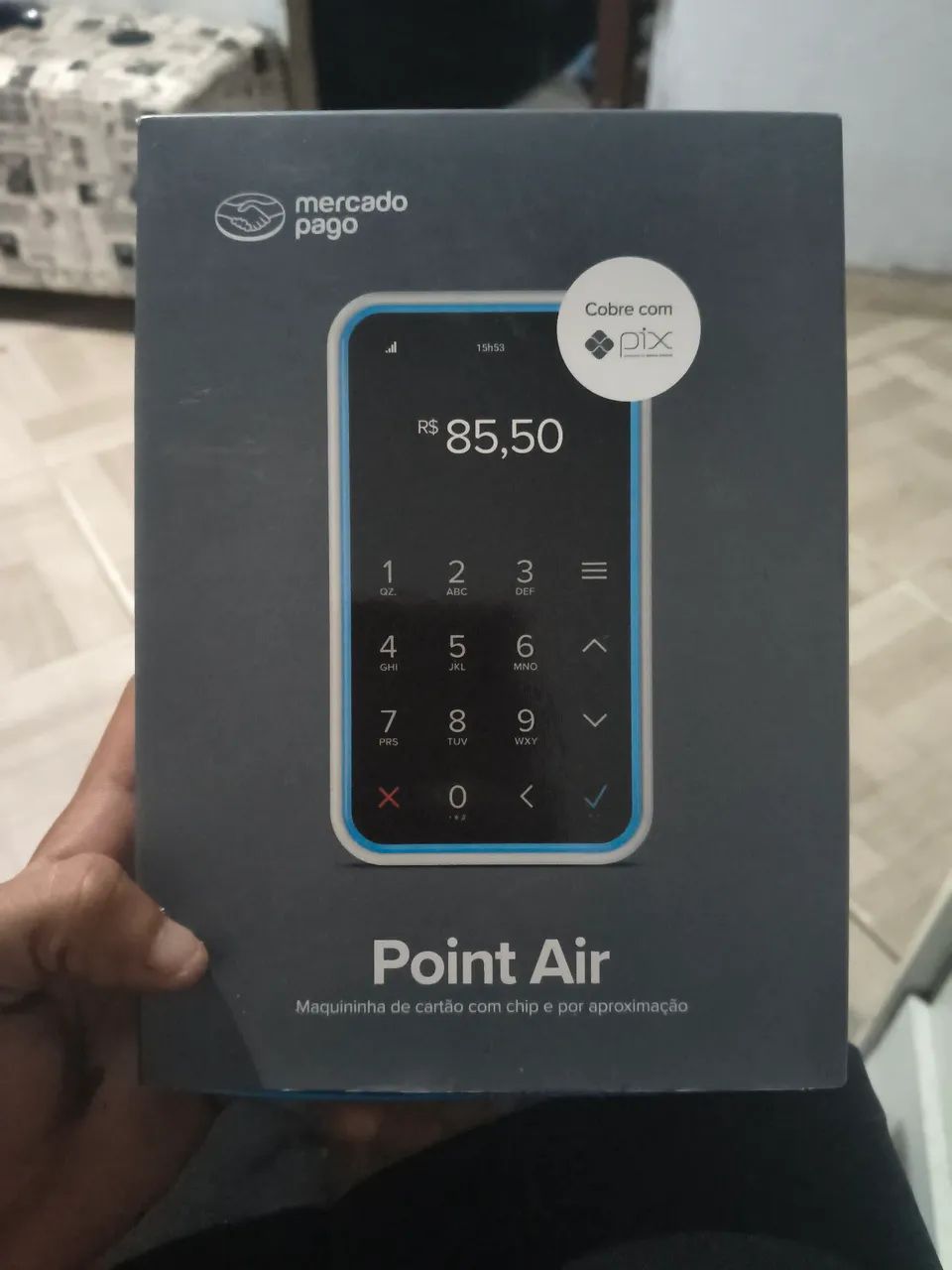 Point Air maquininha de cartão mercado pago 