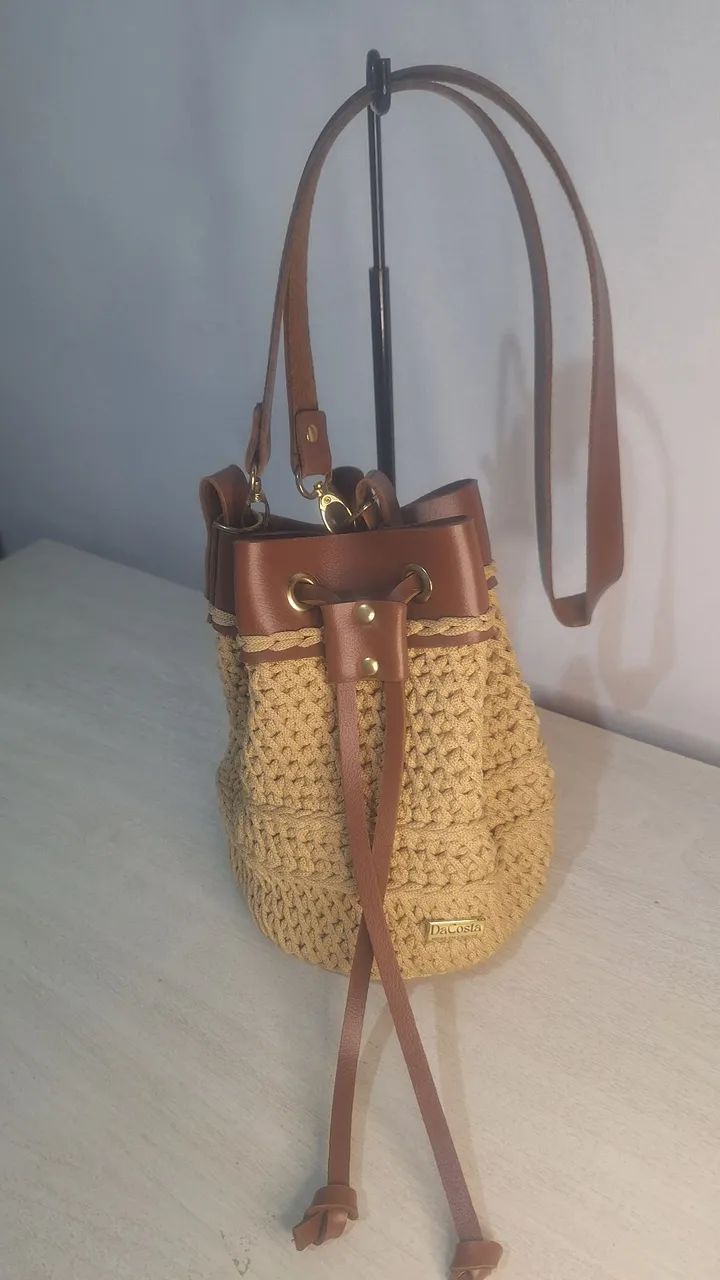 Bolsa de crochê  - Foto 3
