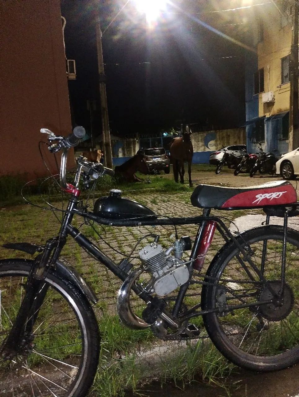 Bicicleta motorizada 80cc