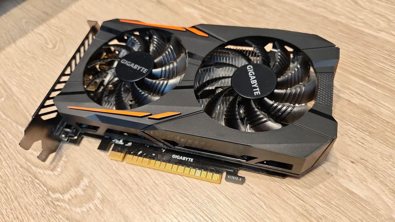 Placa de Vídeo Gigabyte Gtx 1050ti Windforce DDR5 4GB Zerada - Foto 5